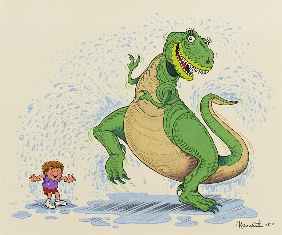 ALLAN NEUWIRTH. Hooray for Dinosaur Day! [CHILDRENS / T-REX / TYRANNOSAURUS]